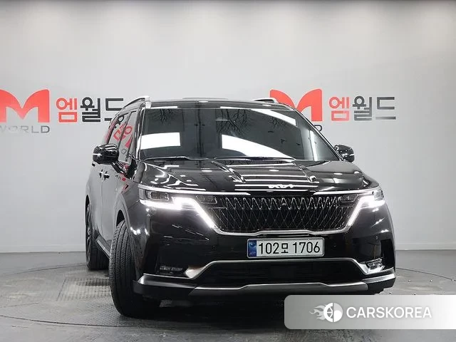 Kia Carnival 4th generation 2023 Черный из Кореи