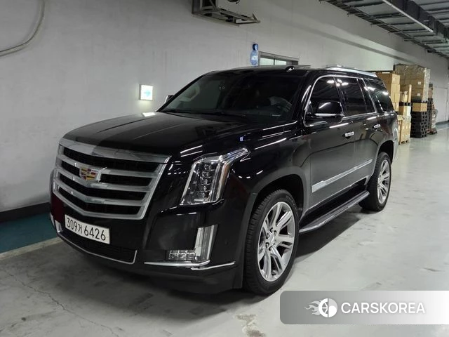 Cadillac Escalade 2018 Черный из Кореи
