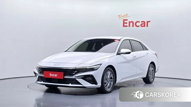 Hyundai The New Avante (CN7) 2024 Белый из Кореи