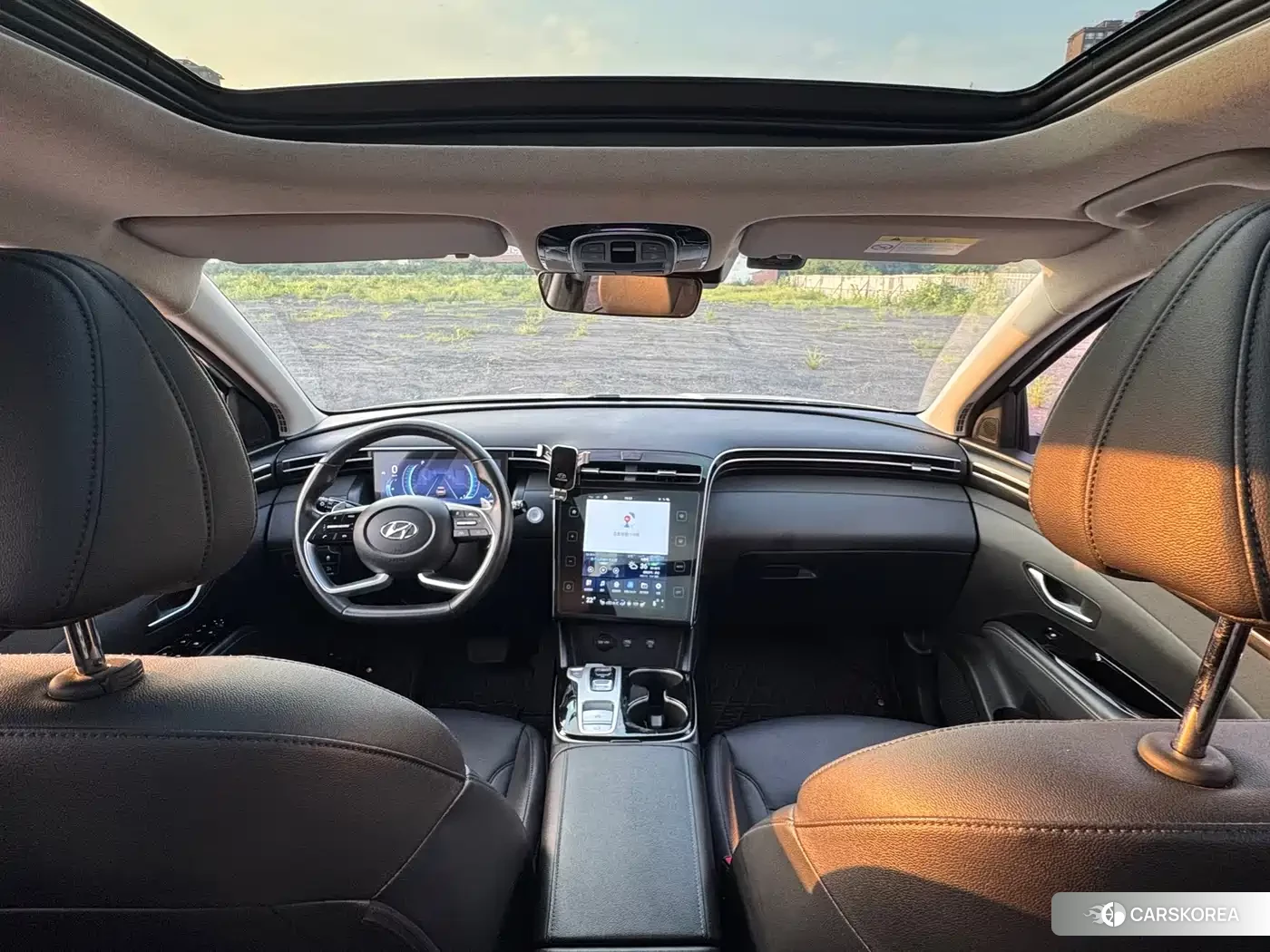 Hyundai Tucson 2023 Белый из Китая