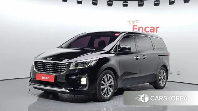 Kia The New Carnival 2018 Черный из Кореи