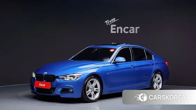 BMW 3 Series (F30) 2018 Синий из Кореи