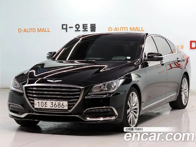 Genesis G80 2018 Черный из Кореи