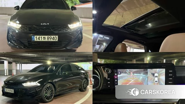 Kia K5 3rd generation 2022 Черный из Кореи