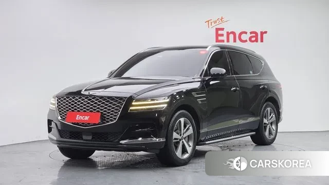 Genesis GV80 2022 Черный из Кореи