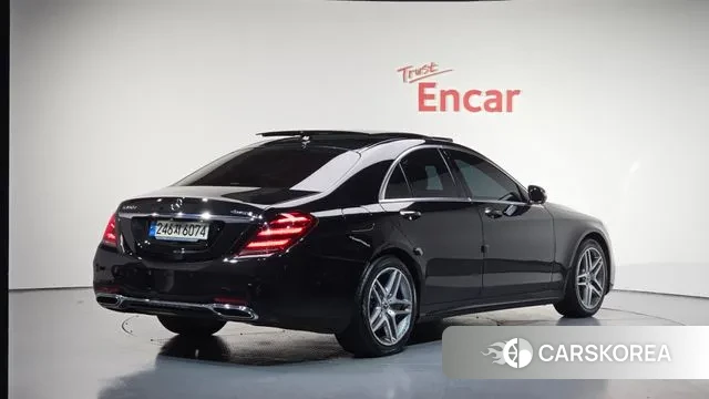 Mercedes-Benz S-Class W222 2020 Черный из Кореи