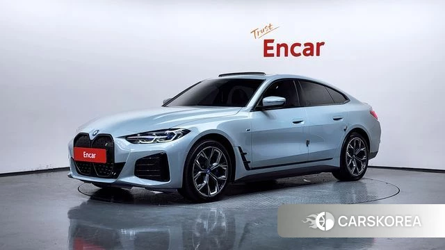 BMW i4 2024 Серебряный из Кореи