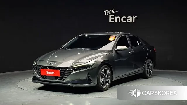 Hyundai Avante (CN7) 2022 Серый из Кореи