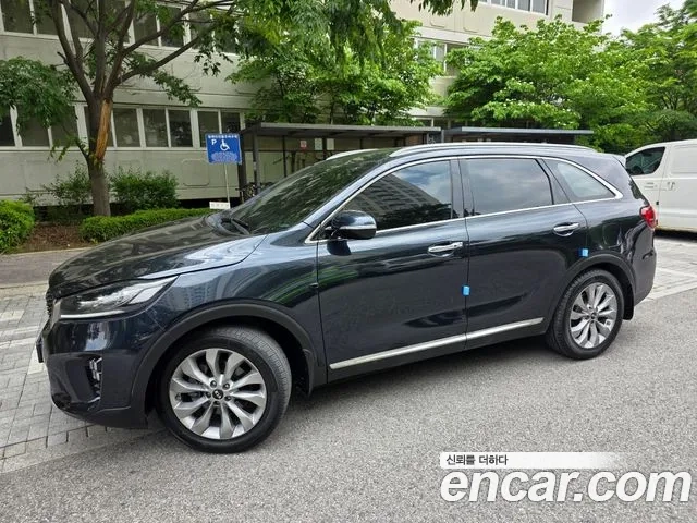 Kia The New Sorento 2018 Темно-зеленый из Кореи