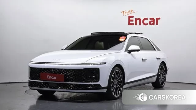 Hyundai Grandeur (GN7) 2023 Белый из Кореи