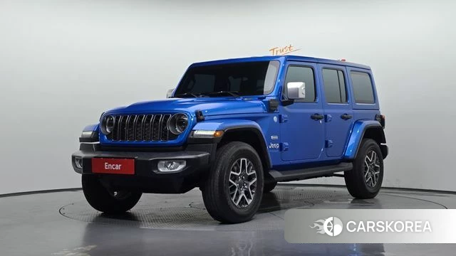 Jeep Wrangler (JL) 2022 Синий из Кореи