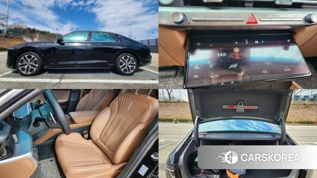 Hyundai Grandeur (GN7) 2025 Черный из Кореи