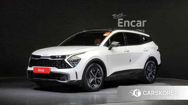 Kia Sportage 5th Generation Hybrid 2021 Белый из Кореи