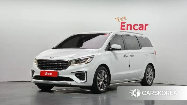 Kia The New Carnival 2018 Белый из Кореи