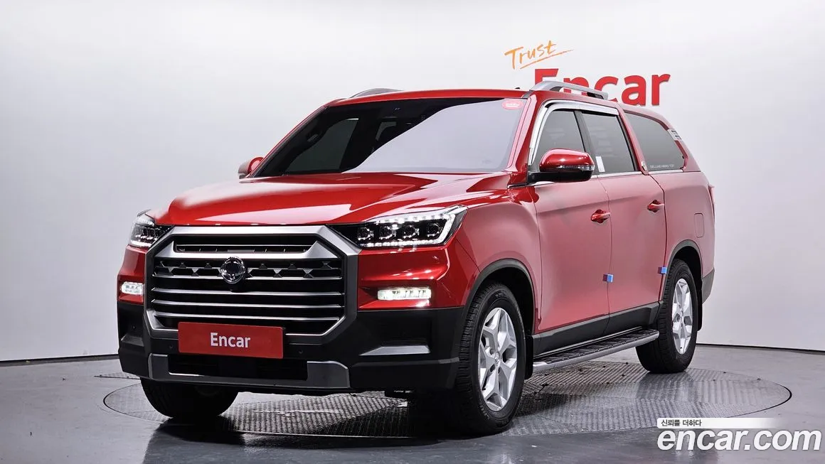 Ssangyong The New Rexton Sport 2023 Красный из Кореи