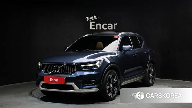 Volvo XC40 2022 Синий из Кореи