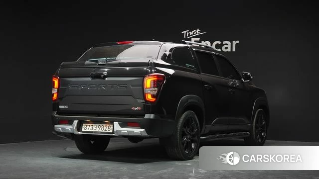 Ssangyong The New Rexton Sport 2021 Серый из Кореи