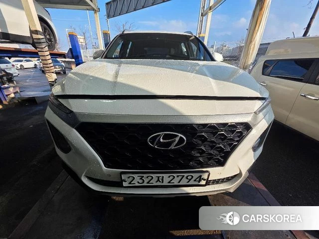 Hyundai Santa Fe TM 2018 Белый из Кореи