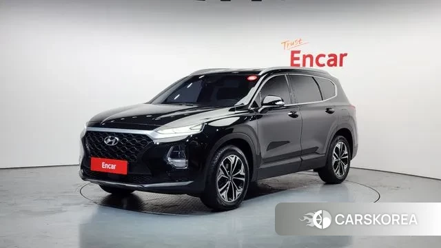 Hyundai Santa Fe TM 2018 Черный из Кореи