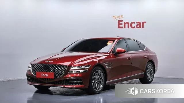 Genesis G80 (RG3) 2021 Красный из Кореи
