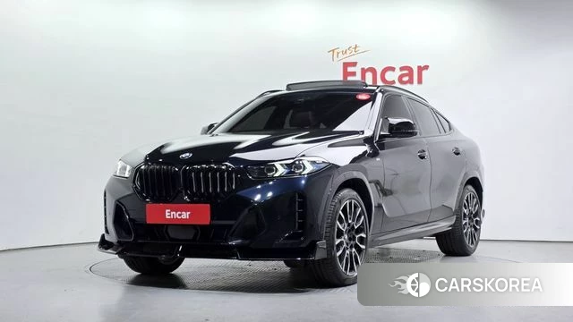 BMW X6 (G06) 2025 Черный из Кореи