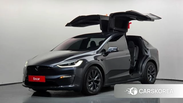 Tesla Model X 2024 Серый из Кореи