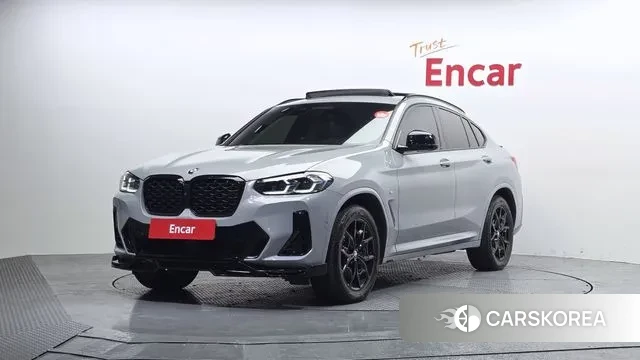 BMW X4 (G02) 2023 Серебристо-серый из Кореи