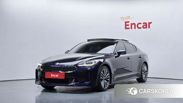 Kia Stinger 2018 Синий из Кореи