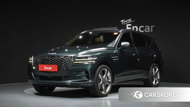 Genesis GV80 2022 Темно-зеленый из Кореи