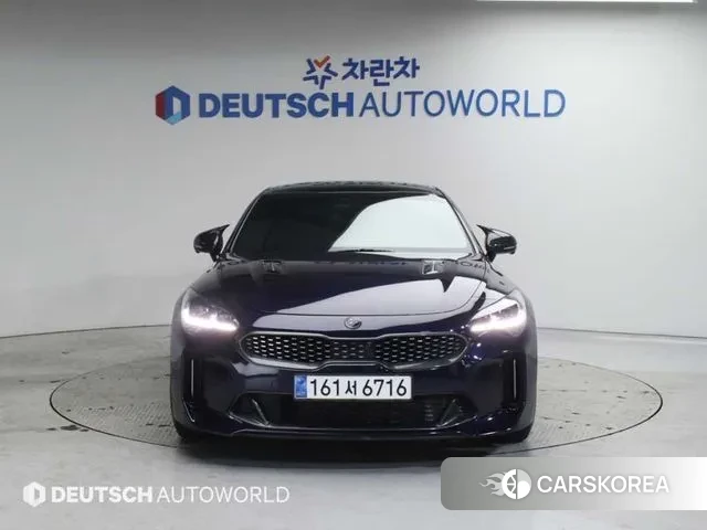 Kia Stinger Meister 2021 Черный из Кореи
