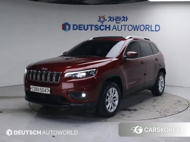 Jeep Cherokee (KL) 2019 Красный из Кореи