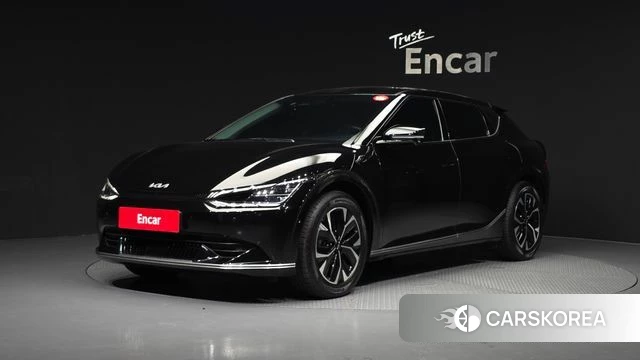 Kia EV6 2023 Черный из Кореи