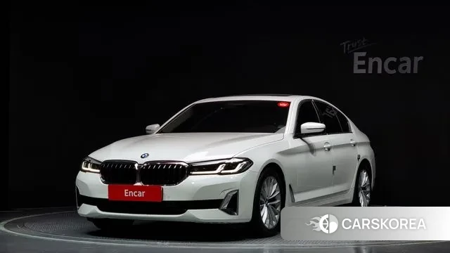 BMW 5 Series (G30) 2021 Белый из Кореи