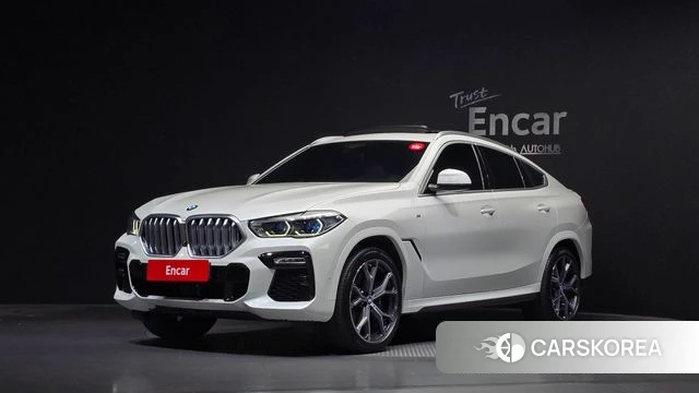 BMW X6 (G06) 2021 Белый из Кореи