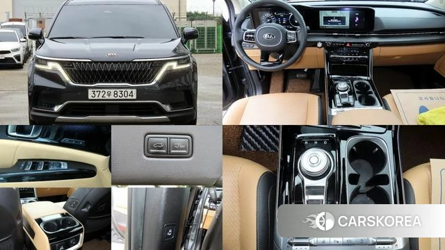 Kia Carnival 4th generation 2021 Серый из Кореи