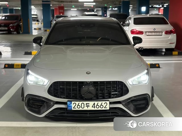 Mercedes-Benz CLA-Class C118 2021 Белый из Кореи