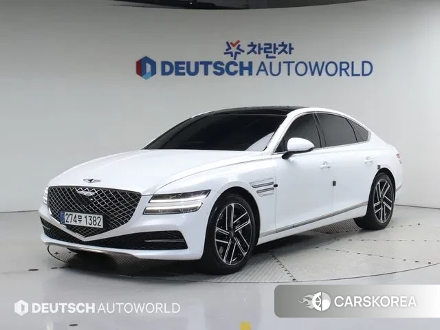 Genesis G80 (RG3) 2021 Белый из Кореи