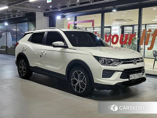 Ssangyong Beautiful Korando 2019 Белый из Кореи