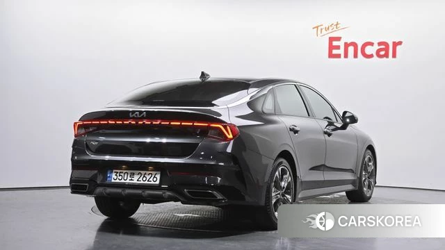 Kia K5 3rd generation 2021 Серый из Кореи