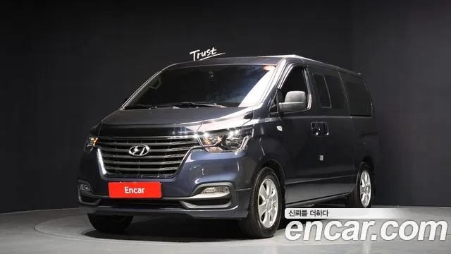 Hyundai The New Grand Starex 2018 Небесно-голубой из Кореи