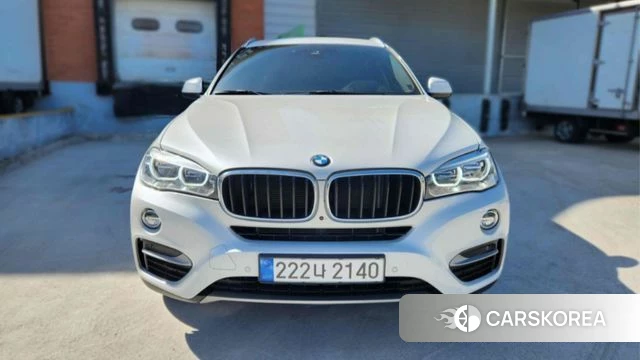 BMW X6 (F16) 2018 Белый из Кореи