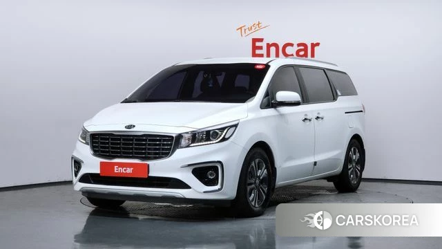 Kia The New Carnival 2018 Белый из Кореи