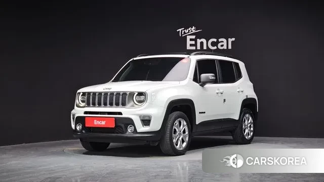 Jeep Renegade 2021 Белый из Кореи