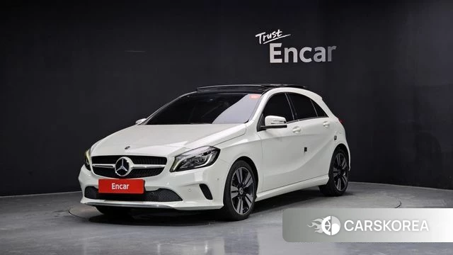 Mercedes-Benz A-Class W176 2018 Белый из Кореи