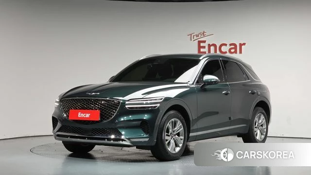 Genesis GV70 2021 Темно-зеленый из Кореи