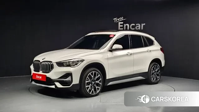 BMW X1 (F48) 2022 Белый из Кореи