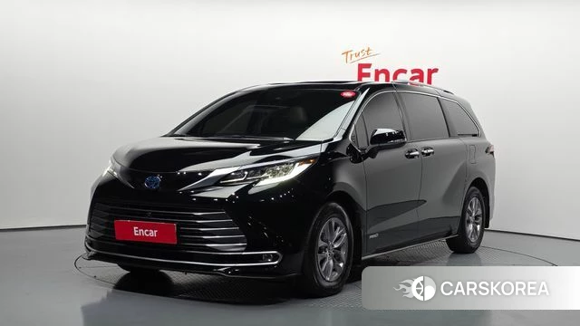 Toyota Sienna 4th Generation 2021 Черный из Кореи