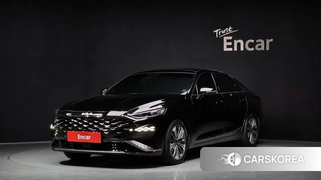 Kia K8 Hybrid 2021 Черный из Кореи