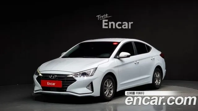 Hyundai The New Avante AD 2019 Белый из Кореи