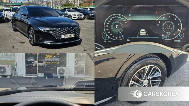 Hyundai The New Grandeur IG 2020 Черный из Кореи